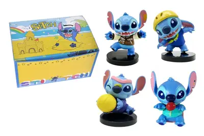 Ігрова фігурка Стіч за мотивами мультфільму 8-10,5 см. (6 шт. в коробці), ціна за 1шт. С26/8818 купити