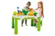 Стіл дитячий зі стільцем 04660/2 "Граємось та навчаємось" з конструктором 397 дет., зелений DOLONI купити