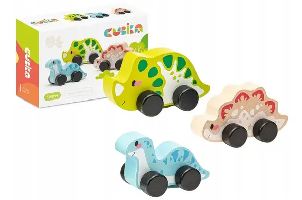 Дитячий набір "Веселі динозаври" арт. 15597 CUBIKA купити