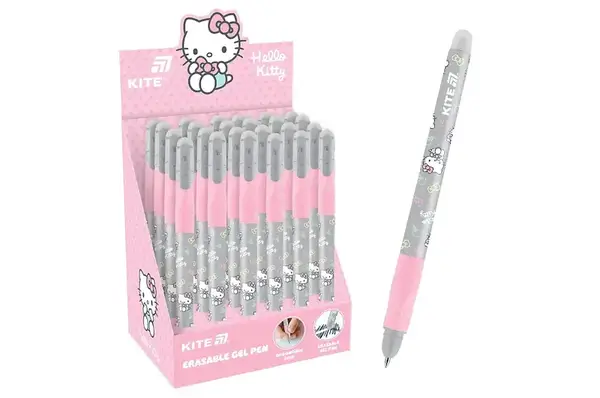 Ручка Kite гелева "пиши-стирай" Smart Hello Kitty HK25-098, синя купити недорого в Україні, фото 3