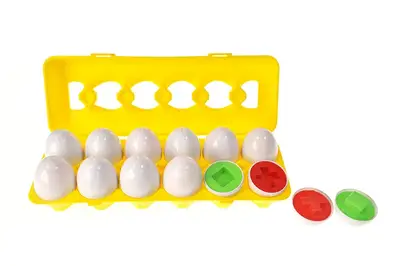 Сортер W557-65 "Яйця" в коробці р.29,3x10,3x7,7 см YG Toys купити