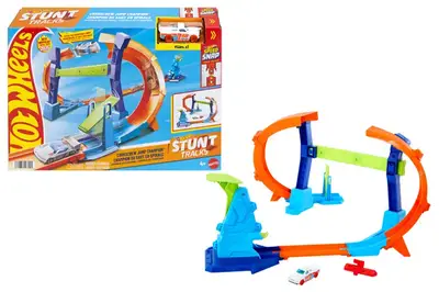 Ігровий набір JFH36 "Чемпіон неймовірних стрибків" Hot Wheels купити