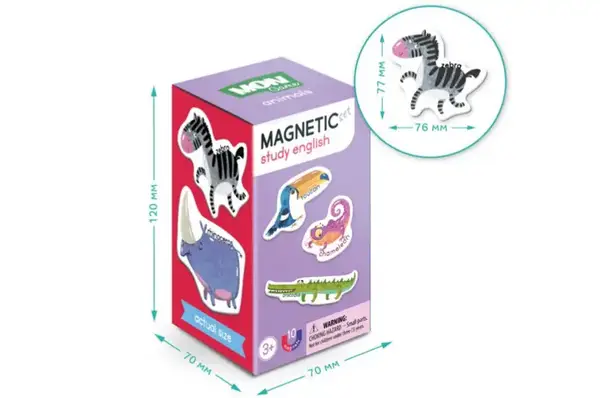 Магніти "Тваринки" 200205 DoDo купити недорого в Україні, фото 2