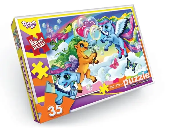 Пазли фомові - 35 елм. - S35-10-01,02,03,04...16 серія 10 DANKO купити недорого в Україні, фото 8