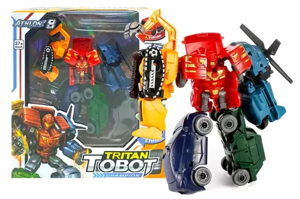 Трансформер "Бот" в коробці HD45 р.26*24,5*10см купити