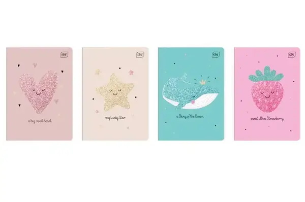 Зошит Glitter 313782 А5, 32 л.,#, євро-формат купити