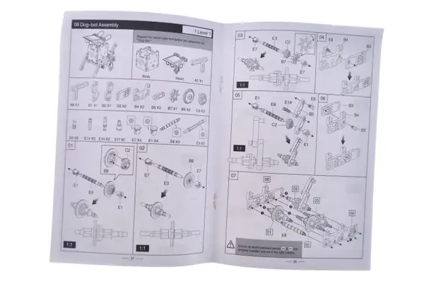 Робот-конструктор на сонячних батареях 13в1 в коробці 2117 купити недорого в Україні, фото 3