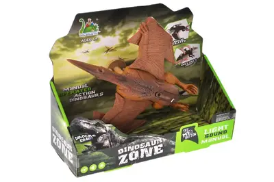 Динозавр RS054-3 озвучений, в коробці р.38x24x6 см YG Toys купити