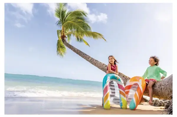 Надувний плотик 58172 в коробці р.84x79 см INTEX купити недорого в Україні, фото 6