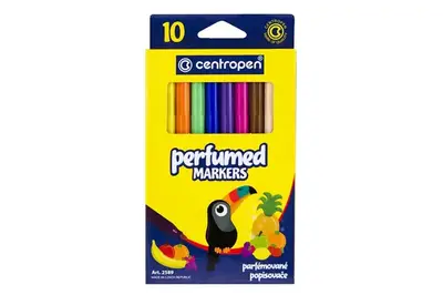 ФЛОМАСТЕРИ Centropen Parfumes 10 кольорів 2589 купити