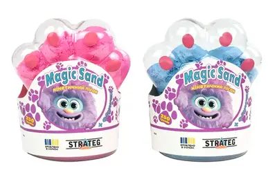 Набір кінетичного піску "Magic sand" 250г 39407 STRATEG купити