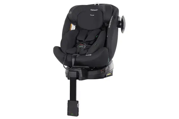Автокрісло CRL-12807 Genesis+ Absolute Black i-Size 40-150см ISOFIX,поворотне CARRELLO купити