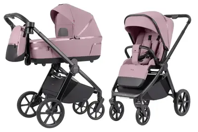 Коляска універсальна CARRELLO Omega CRL-6540/1 Galaxy Pink (2in1) + adapters купити