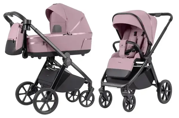 Коляска універсальна CARRELLO Omega CRL-6540/1 Galaxy Pink (2in1) + adapters купити