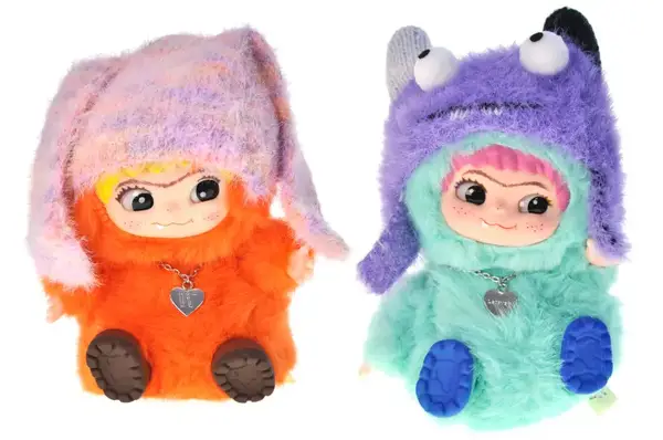 М'яка іграшка-брелок лялька Вакуку Wakuku в пакеті та коробці 1 сезон купити недорого в Україні, фото 4