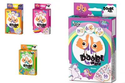 Настільна гра DBI-02-01U,02U,03U,04U "Doobl Image" міні DANKO купити