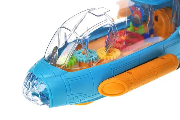 Підводний човен на батарейках, озвучений, зі світлом, в коробці 286-39 р.26*7*12см купити недорого в Україні, фото 3