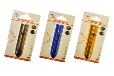 Ліхтарик світлодіодний 41974 на батарейках (3хAAA) 3 кол. в ас. купити