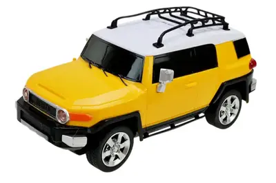 Машина р/к PM2407 "POWERMOTORS",1:24 TOYOTA FJ CRUISER, жовтий колір, акум.,світло у кор.26.5x14x10.5см купити