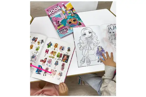 Розмальовка зі стікерами LCB30 The creative Rainbow 2 IDEYKA купити недорого в Україні, фото 3