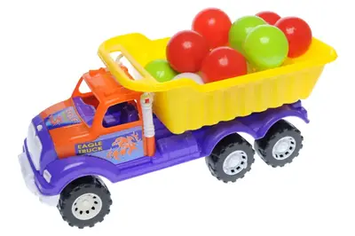 Вантажівка "Орел Б" з 15 кульками KW-07-713-4 KinderWay купити