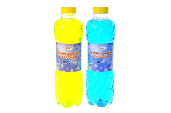 Запаска для мильних бульбашок кольорова 3450 1 л. Colorplast купити