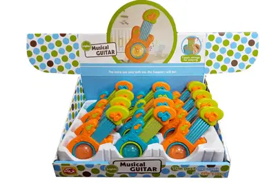 Гітара музична в блоці 12шт 8838A р.32*12*21см купити