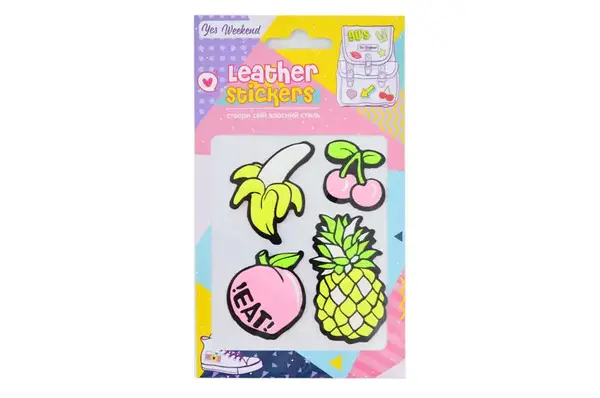 Набір наклейок YES Leather stikers "Exotic fruits" купити