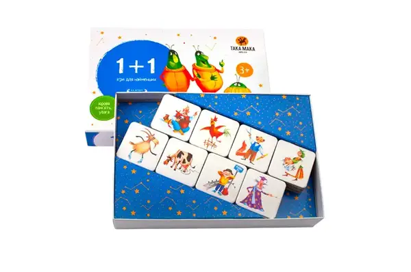 Настільна Гра "1+1" 60001-UA ТАКА МАКА купити недорого в Україні, фото 2