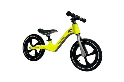 Дитячий двоколісний біговел Maraton M16 yellow надувні колеса 12 дюймів купити