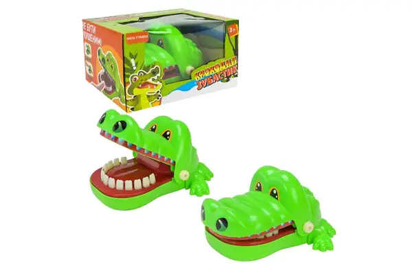 Гра "Зубастий крокодил" PL-724-126 у короб. 16,5*13*9,1см купити