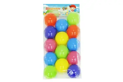 Набір кульок 60мм 14шт в кульку 16028 Mtoys купити