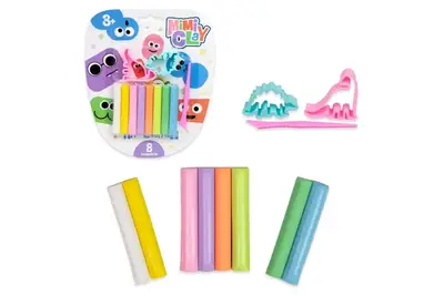 Набір для творчості пластилін "Mimi clay" 8 кольорів 30426 STRATEG купити