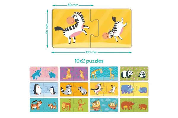 Пазли ДУО 300692 "Мама і малюк" DoDo купити недорого в Україні, фото 4