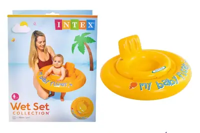 Круг надувний INTEX "Школа плавання" з ніжками, в коробці 56585 р.70см купити