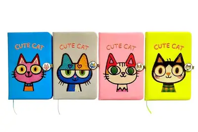 Блокнот на магніті А5, 763883ML PU Cute cat р.14×21см, 80 арк купити