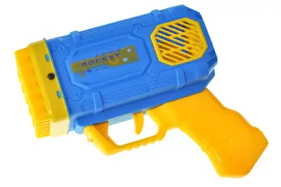 Пістолет з мильними бульбашками B43 на батарейках, в коробці р.19x8x16 см YG Toys купити