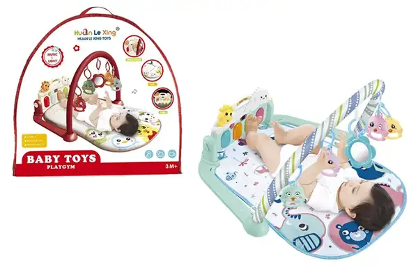 Килимок з ігровим центром 997-55A на батарейках р.45,5x3,5x43,8 см купити