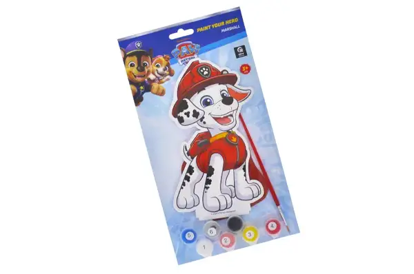 Набір для розпису за номерами QB007-002 "Фігурка Щенячий патруль. Маршал" р.28,5x15,2 см qbee купити недорого в Україні, фото 3