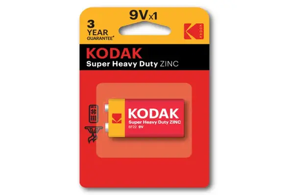 Батарейки Kodak (крона) 9v блістер купити