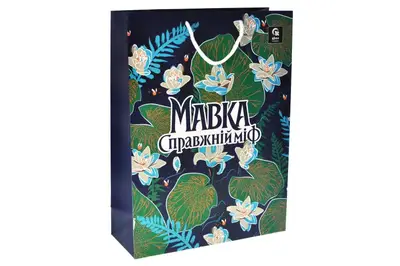 Пакет паперовий L QB004-209 "Мавка. Справжній міф. Мавка і Лук'ян" р.31x42x12 см qbee купити