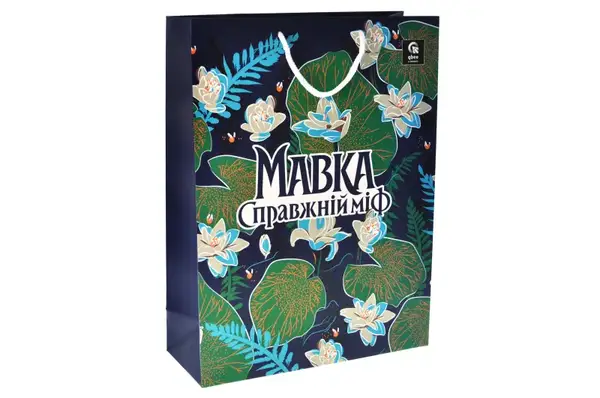 Пакет паперовий L QB004-209 "Мавка. Справжній міф. Мавка і Лук'ян" р.31x42x12 см qbee купити