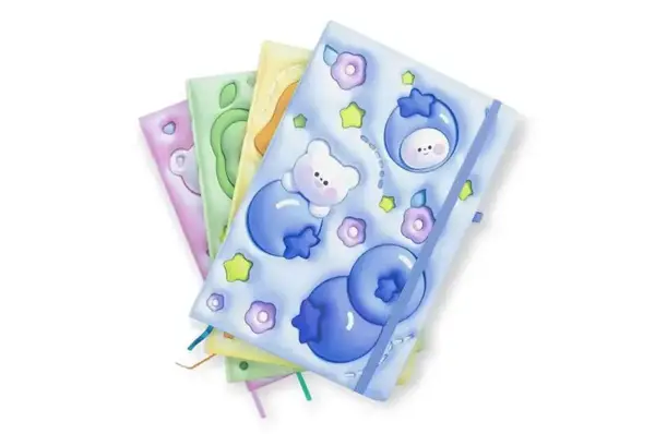 Блокнот на гумці Kiddy sweet А5 761254ML 13.6×20.8 см, 80л.,тверда обкладинка купити недорого в Україні, фото 4