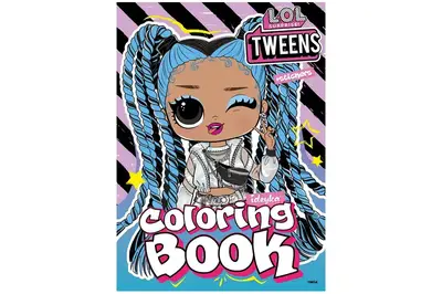 Розмальовка зі стікерами LCB28 Skate Dance 3 Tweens IDEYKA купити