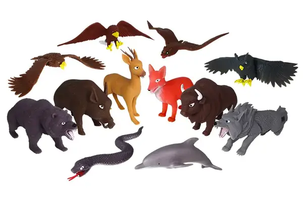 Стретч-іграшка у вигляді тварини 1/CN25 "ТВАРИНИ УКРАЇНИ" в дисплеї #SBABAM купити недорого в Україні, фото 2