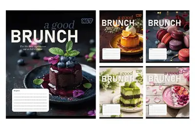 Зошит 36 Лінія 769103 "Brunch" Yes/1Вересня купити