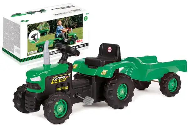 Трактор на педалях з причіпом 8053 ORION купити недорого в Україні, фото 2