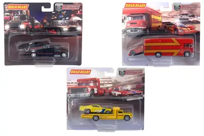 Машина металева "Гонка" 3 види на блістері 689-11S р.20,2*16,5*4см купити