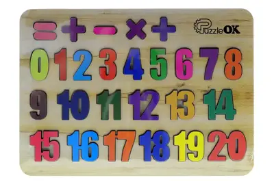 Сортер Арт-11230 "Цифри" дерев'яний PuzzleOK купити