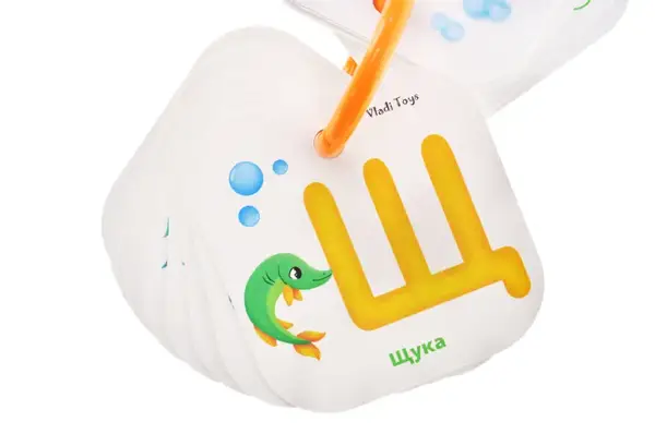 Картки на кільці "Абетка" VT2000-03 VladiToys купити недорого в Україні, фото 6